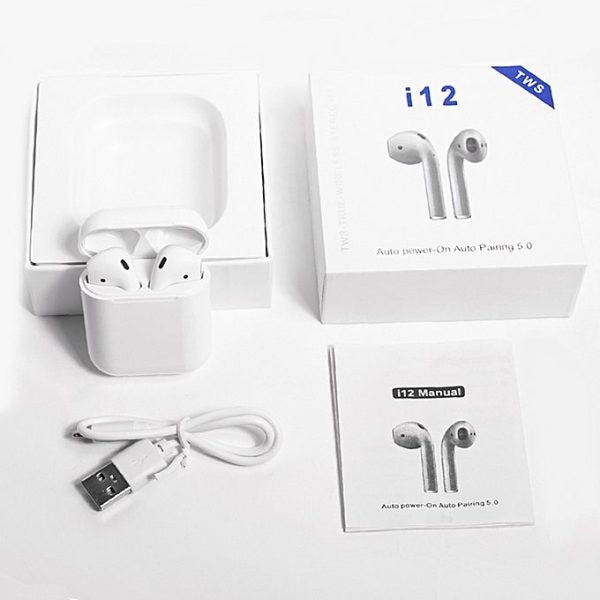 I12 Tws Earbudstouch Control Earphones Headsets