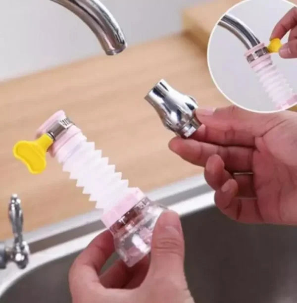 Kitchen Shower Splash Fan Faucet Water-saving Filter Shower Water Rotating