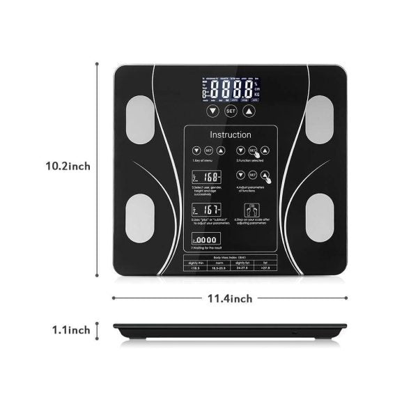 Body Weight Scales Smart Bluetooth Usb Charging