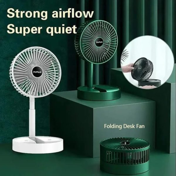 Portable Telescopic Folding Fan Table Desk Fan