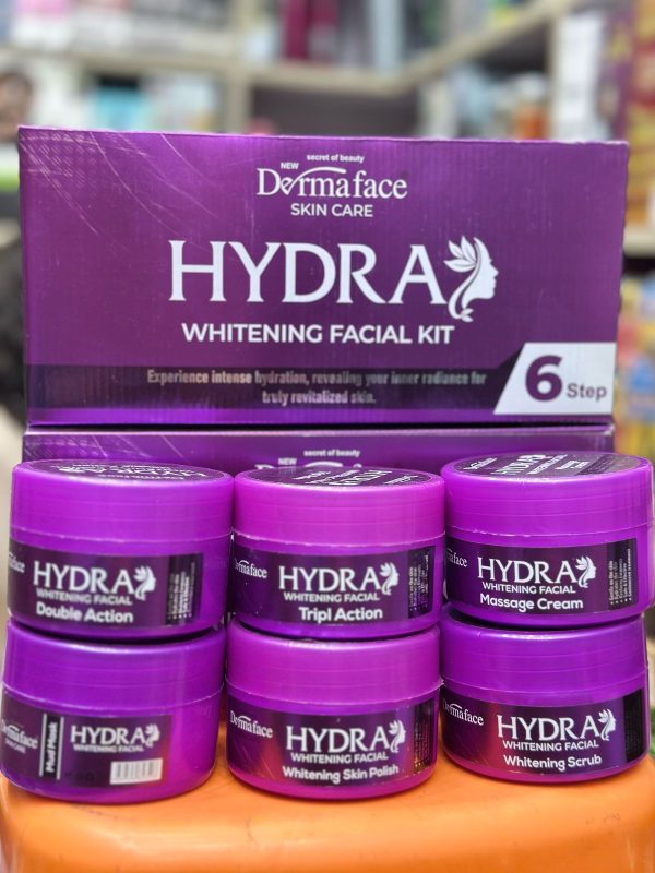 Derma Face Hydra Whitening Facial Kit 6