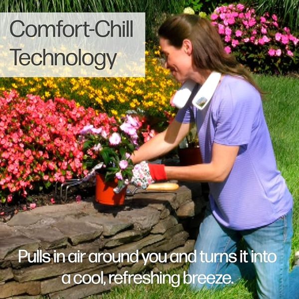 Neck Cooler, Small Fan For Outdoor & Indoor Use, Usb-rechargeable Fan