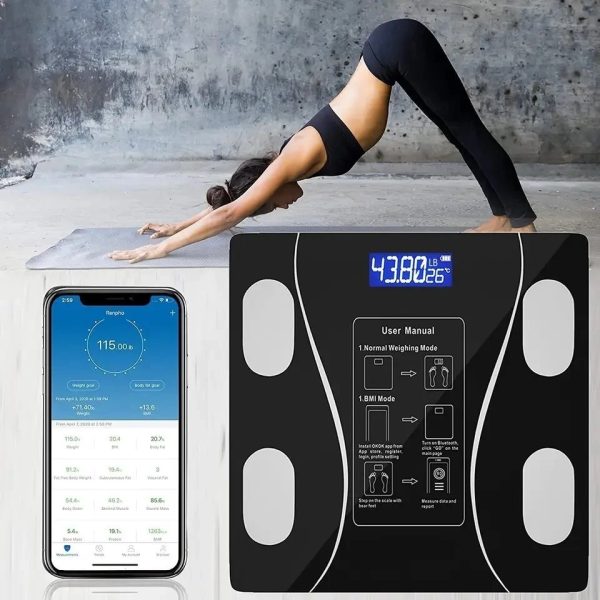 Body Weight Scales Smart Bluetooth Usb Charging