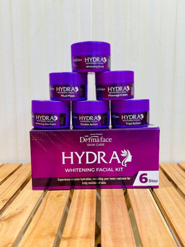 Derma Face Hydra Whitening Facial Kit 6
