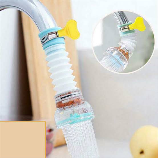 Kitchen Shower Splash Fan Faucet Water-saving Filter Shower Water Rotating