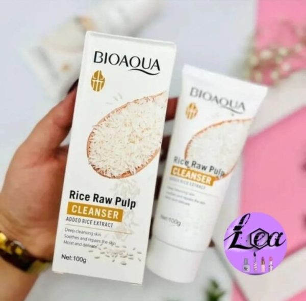 BIOAQUA Rice Eye Cream with Rice Serum with Rice Cleanser 3 in 1 Deal