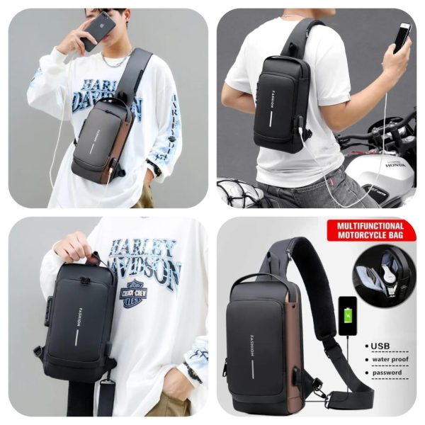 Chest Bag Multifunction Crossbody Sport Running Travel
