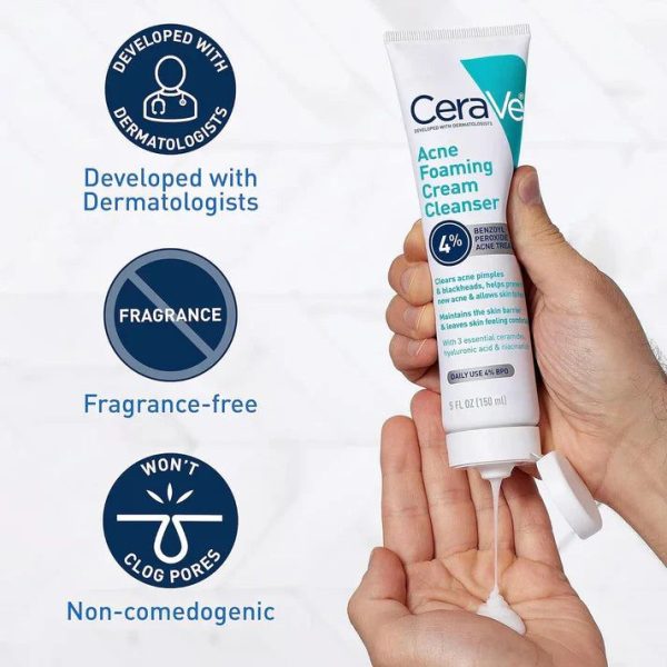 Cerave 4 In 1 Skincare Kit Night Cream, Sunblock, Cleanser & Serum