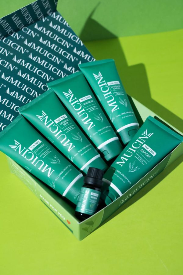 Mucin Tea Tree Clear & Clean Facial Kit Pack Of 06 Facial Kit For Women