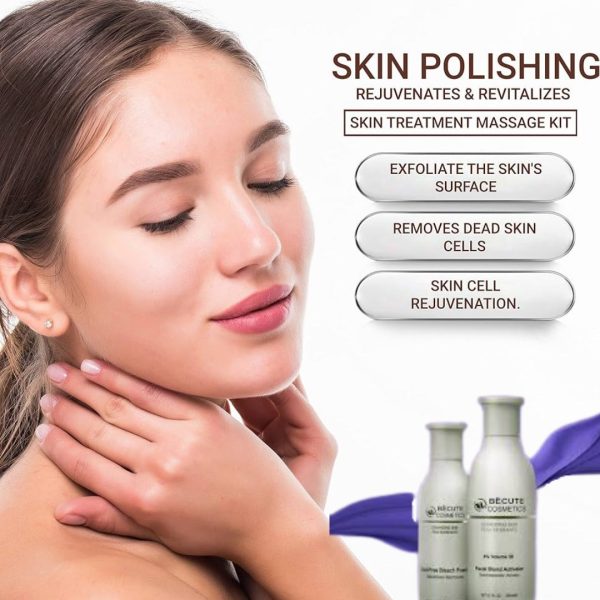 Becute Skin Polish Bleach Powder & Facial Blonde Activator