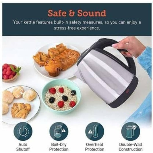 Stainless Steel Electric Kettle 2.0 Liter
